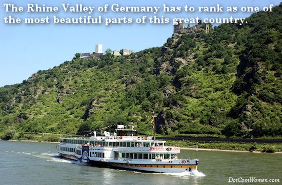 rhine river cruise valley