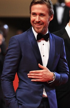 Ryan Gosling in a Slim Fit, Tailored Suit