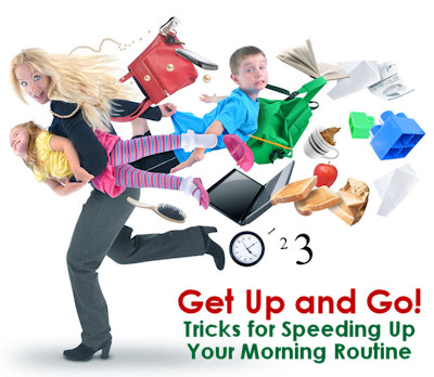 tricks for speeding up your morning routine