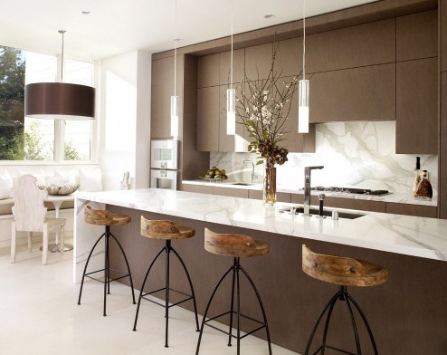 earthy tones kitchen design
