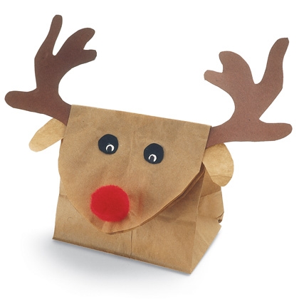 reindeer gift bag