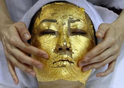 The 24-karat Gold Facial