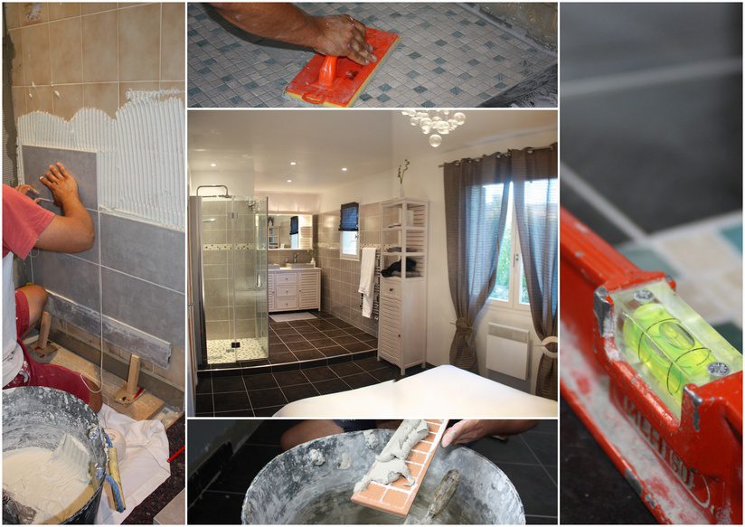 DIY Bathroom Tiling