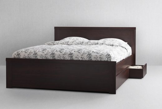 bed with storage