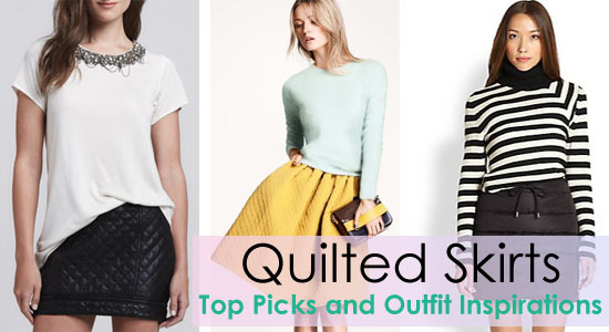 How to wear quilted skirts