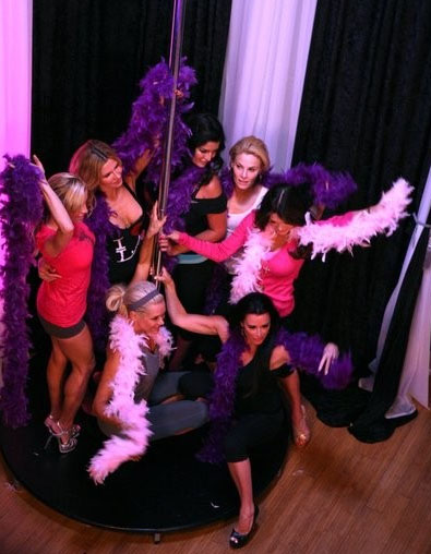 Real Housewives of Beverly Hills Burlesque Class