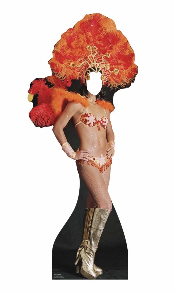 Casino Party Vegas Girl Standee