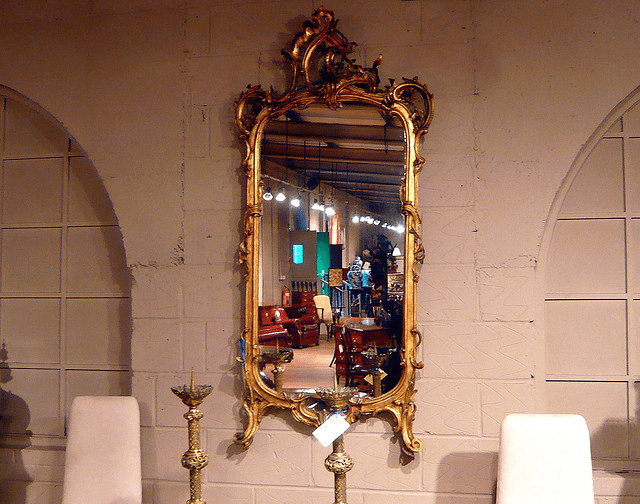 How to clean an antique mirror