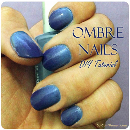 Ombre Nails DIY Tutorial with Sponge