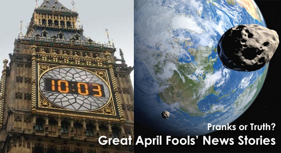 Great April Fools’ News Stories that were Pranks - or were they?