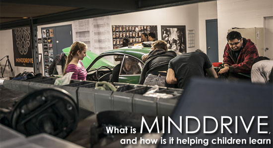 What is Minddrive, and how is it helping children learn