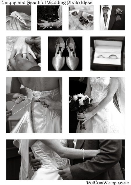 Black and white Unique and Beautiful Wedding Photo Ideas to Treasure Forever