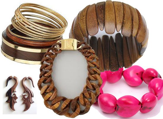 wooden jewelry