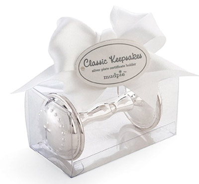 Silver Baby Rattle - Christening Gift Ideas