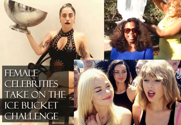 Female Celebrities Take On the Ice Bucket Challenge