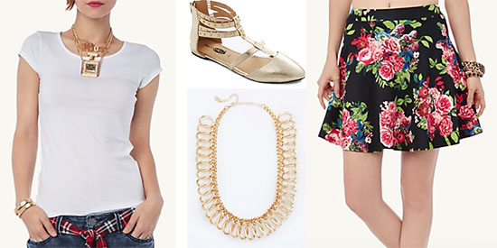 Girly Back to School Outfit for Teens