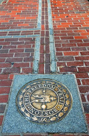 Boston freedom trail