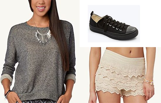casual back to school outfit