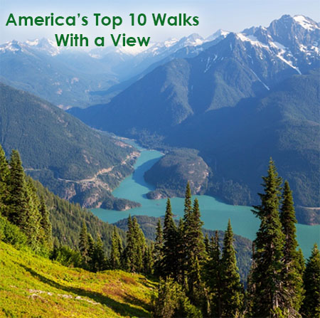 America’s Top 10 Walks With a View