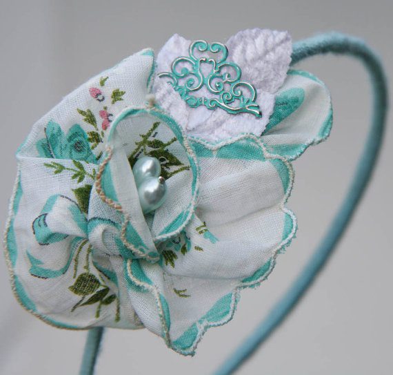 Vintage Hankie Headband