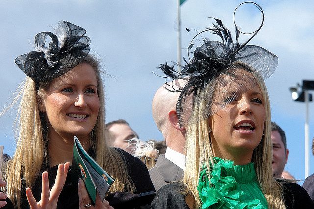 Fascinators at Aintree Grand National