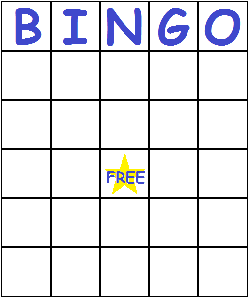 printable bingo ticket