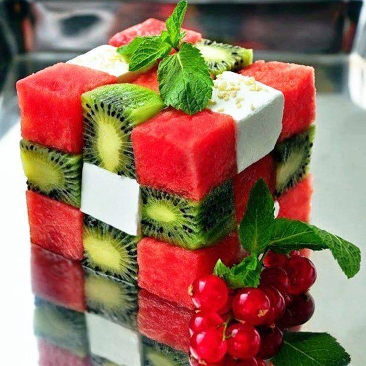 Fruit and Cheese Cubes