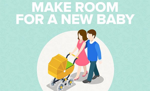 Making room for a new baby