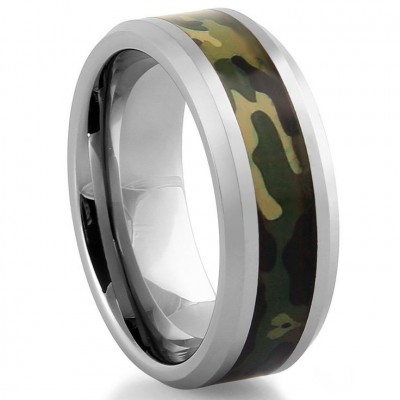 Camo Wedding Rings for Men