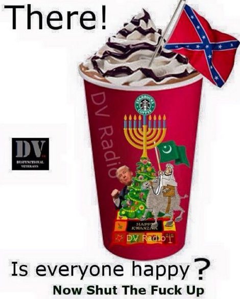 starbucks christmas cup by Instagram user