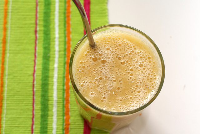 Melon, Banana & Orange juice