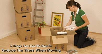 5 Things You Can Do Now To Reduce The Stress When Moving