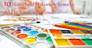 10 Household Stationery Items to Add to Your Craft Closet