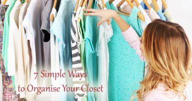7 Simple Ways to Organise Your Closet