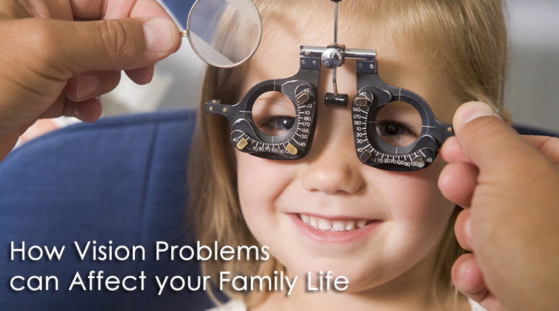 How Vision Problems can Affect your Family Life