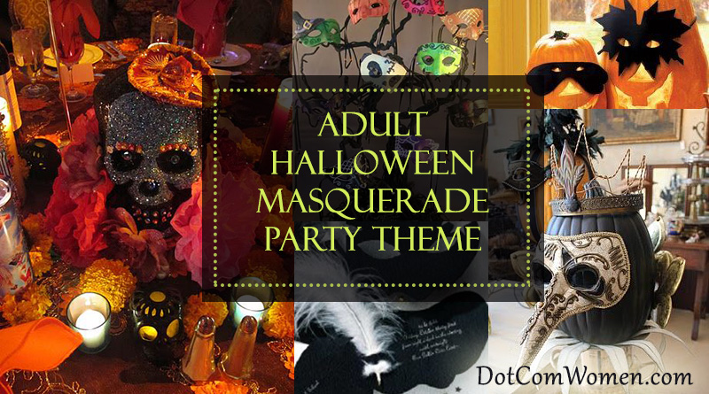 Adult Halloween Masquerade Party Theme