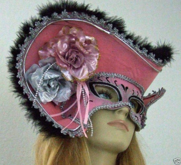 Pirate Lady Venetian Mask for Masquerade Party