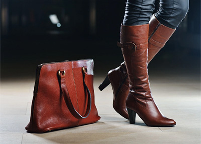 Leather Riding Boots (
