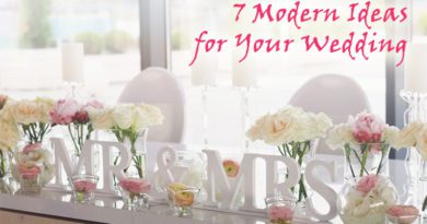7 Modern Ideas for Your Wedding