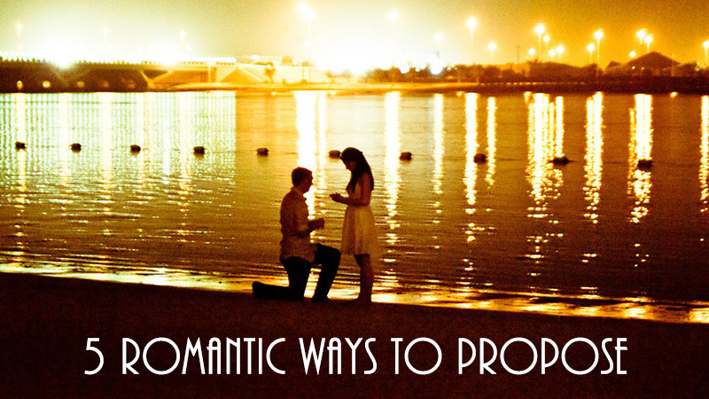 5 Romantic Ways to Propose This 2017