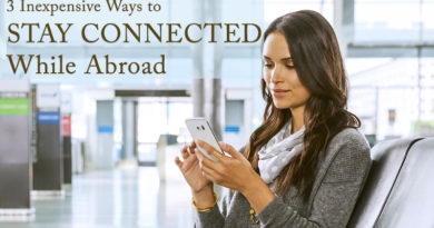 3 Inexpensive Ways to Stay Connected While Abroad