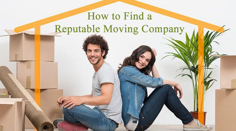 How to Find a Reputable Moving Company