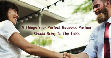5 Things Your Perfect Business Partner Should Bring To The Table