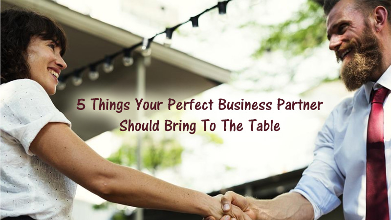 5 Things Your Perfect Business Partner Should Bring To The Table