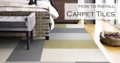 How to Install Carpet Tiles