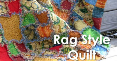 Rag Style Quilt - Free Quilting Pattern / Project