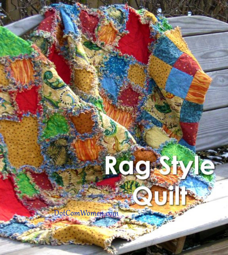 Rag Style Quilt - Free Quilting Pattern / Project