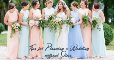 Tips for Planning a Wedding without Stress