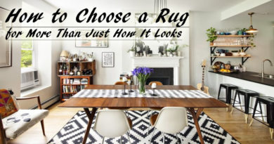 How to Choose a Rug for More Than Just How It Looks