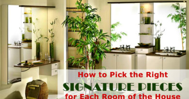 How to Pick the Right Signature Pieces for Each Room of the House